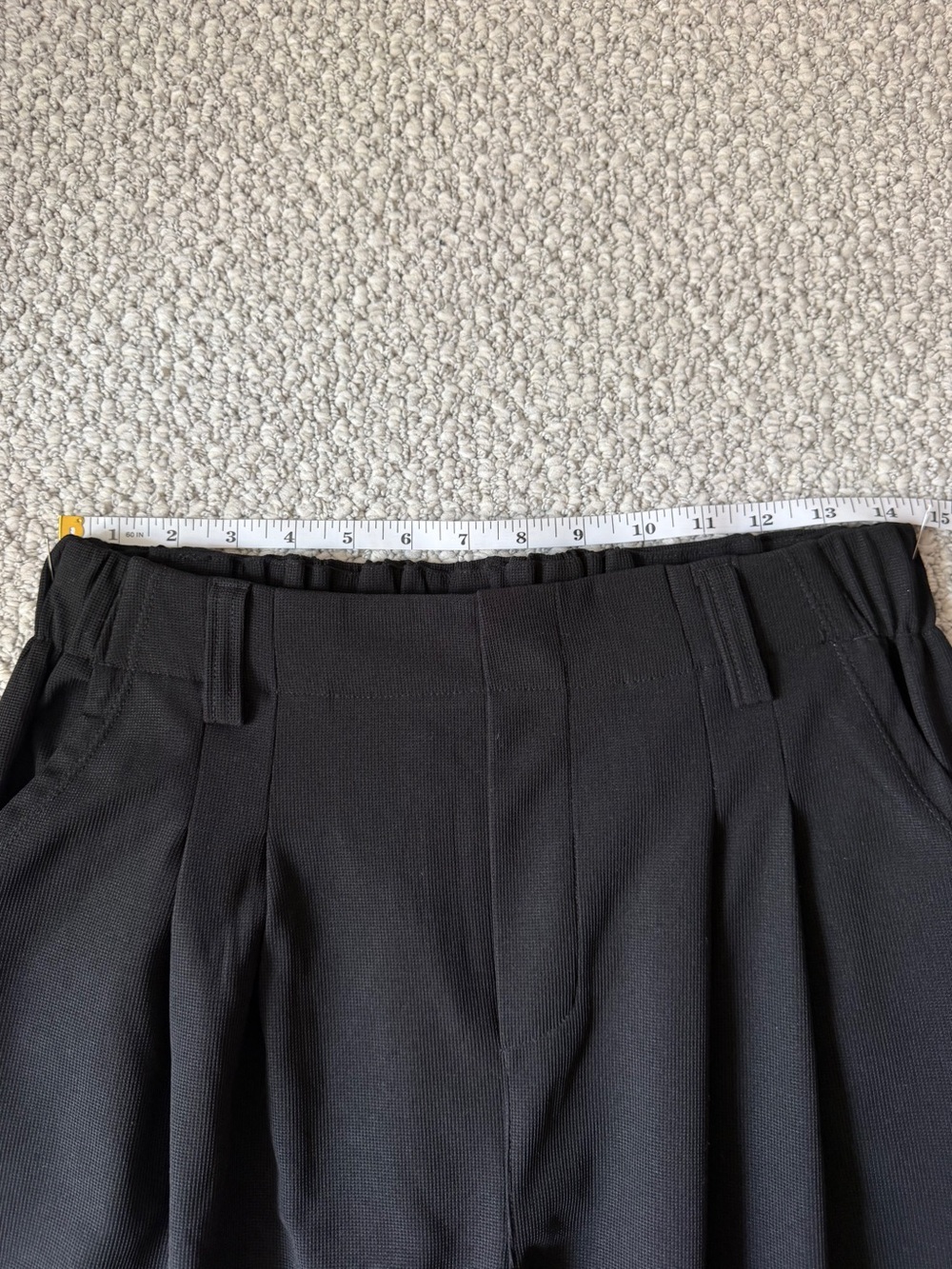 HALARA Flex Black High-Waist Wide-Leg Side Pockets Work or Leisure Pants Size XL - Picture 7 of 14